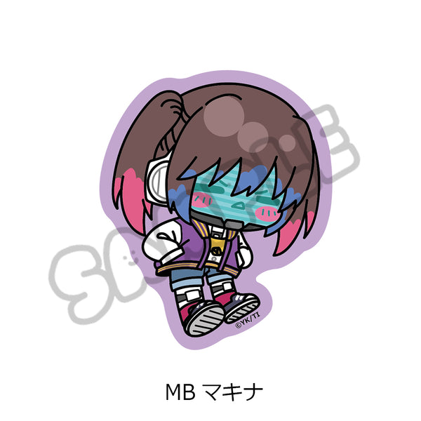 『銀河特急 ミルキー☆サブウェイ』クリアカードステッカー(mochocho) MB マキナ