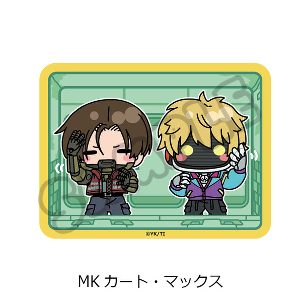『銀河特急 ミルキー☆サブウェイ』クリアカードステッカー(mochocho) MK カート・マックス