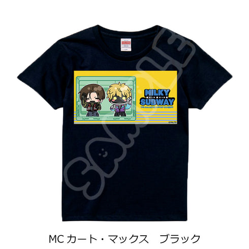 《銀河特急 米爾基☆地鐵》T恤(mochocho)MC 庫特·麥克斯 黑色 L號