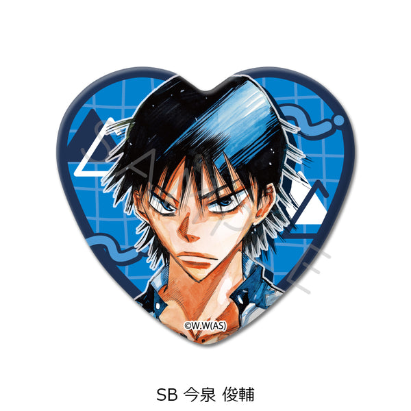 "Yowamushi Pedal" Series 2: Heart-Shaped Pin Badge (SB) Shunsuke Imaizumi