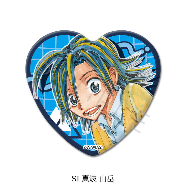 "Yowamushi Pedal" Series 2: Heart-Shaped Pin Badge - SI Manami Yamagata