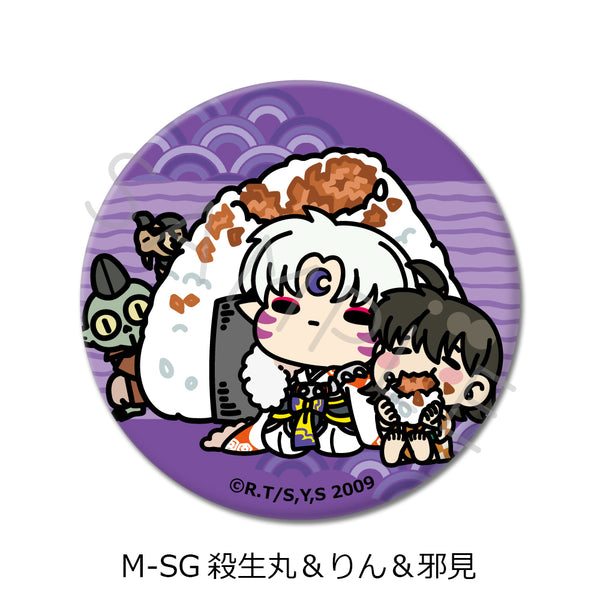 『犬夜叉』第2弾 缶バッジ(57mm) M-SG 殺生丸&りん&邪見