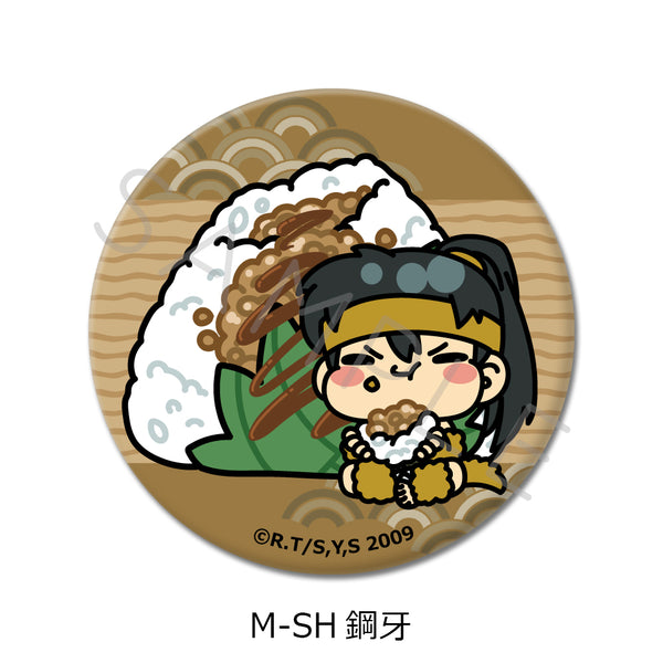 『犬夜叉』第2弾 缶バッジ(57mm) M-SH 鋼牙