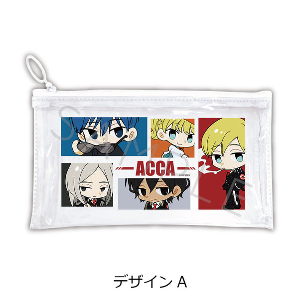 『ACCA13区監察課』フラットクリアポーチ デザインA