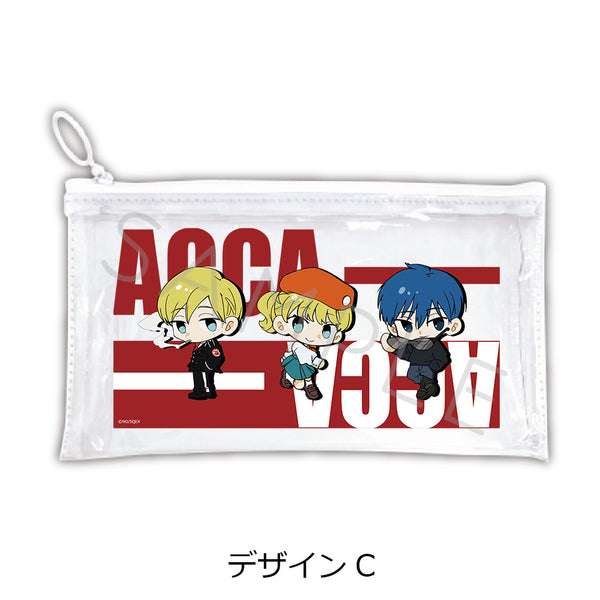 『ACCA13区監察課』フラットクリアポーチ デザインC
