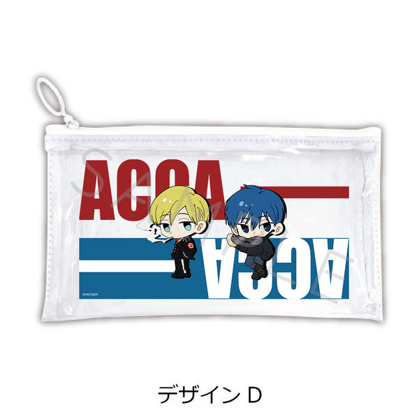 『ACCA13区監察課』フラットクリアポーチ デザインD
