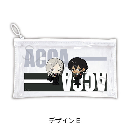『ACCA13区監察課』フラットクリアポーチ デザインE