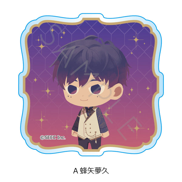 『誰ソ彼ホテル -蕾-』3wayアクリルバッジ A 蜂矢夢久