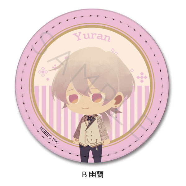 『誰ソ彼ホテル -蕾-』レザーバッジ B 幽蘭