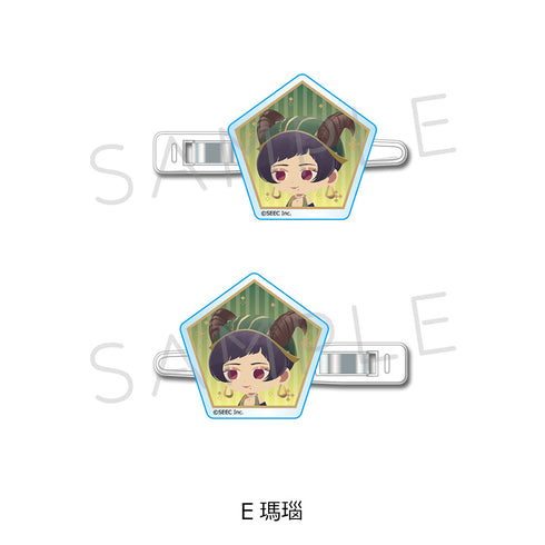 『誰ソ彼ホテル -蕾-』前髪クリップ E 瑪瑙