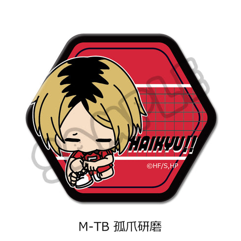 《排球少年!!》第9弹 六边形徽章(mochocho) M-TB 孤爪研磨