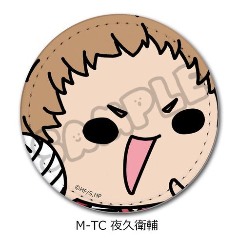 "Haikyu!!" 9th Series Leather Badge (mochocho) M-TC Eiso Yaku