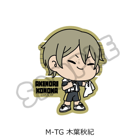《排球少年!!》第9弹 透明卡贴纸(mochocho) M-TG 木叶秋纪