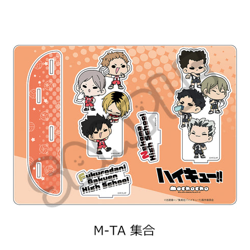 "Haikyu!!" 9th Series Big Acrylic Stand (mochocho) M-TA Group Shot