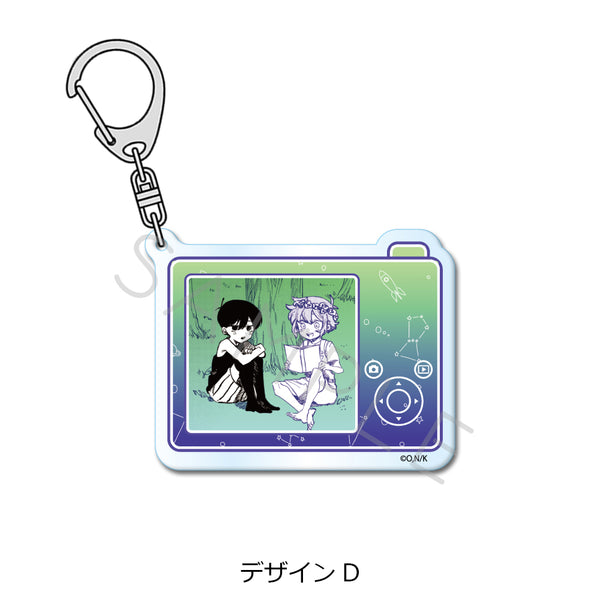 『OMORI』アクリルキーホルダー デザインD