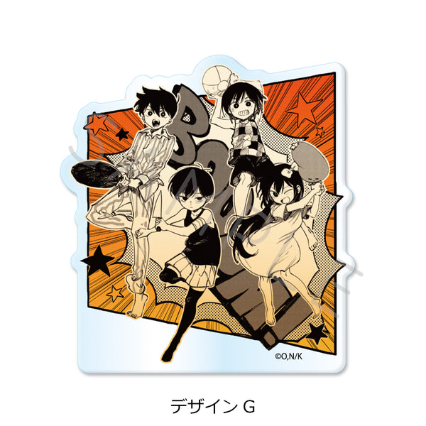 『OMORI』3wayアクリルバッジ デザインG
