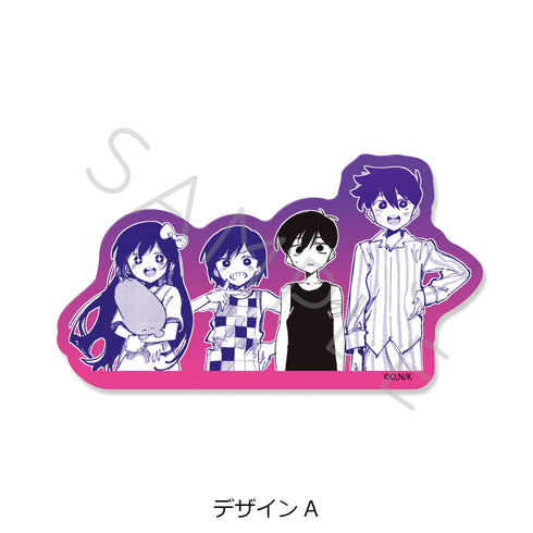 『OMORI』クリアステッカー デザインA