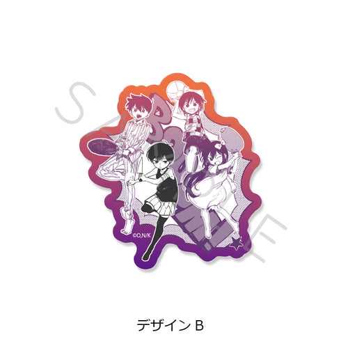 『OMORI』クリアステッカー デザインB