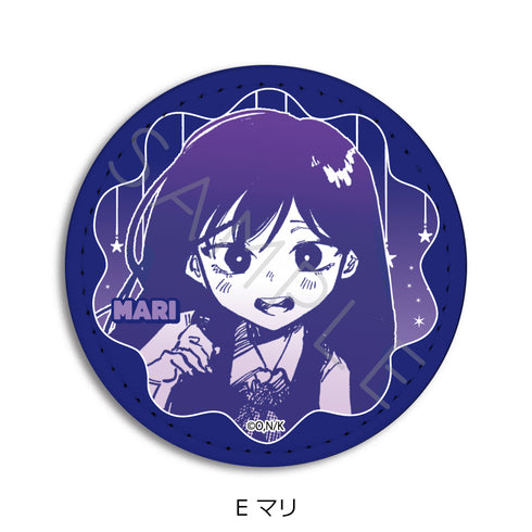『OMORI』レザーバッジ(丸形) E マリ