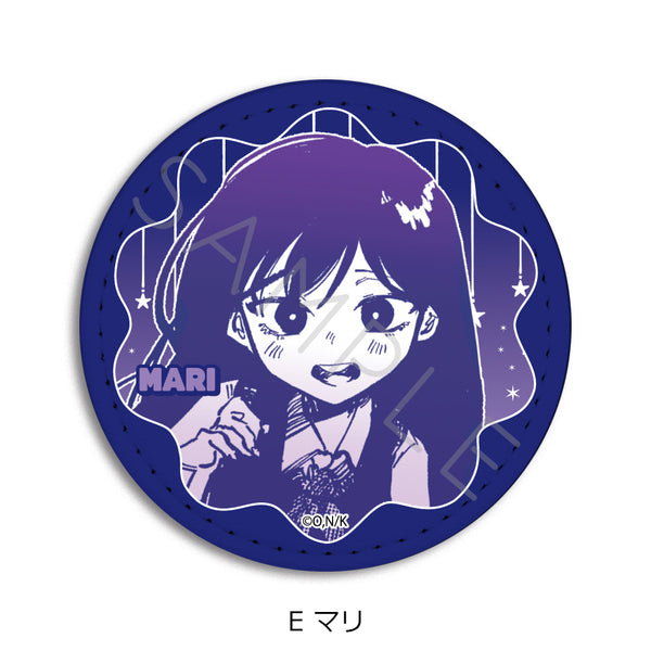 『OMORI』レザーバッジ(丸形) E マリ