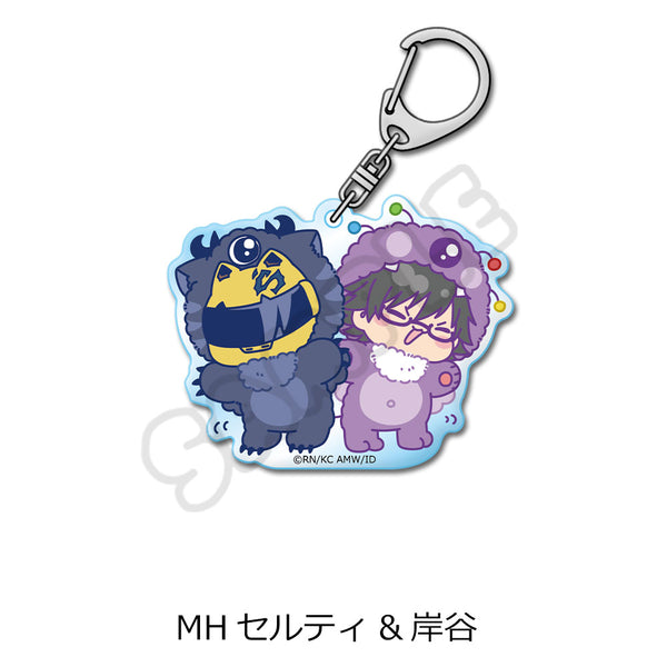 杜拉拉×x2' 亞克力鑰匙圈 MH Serti & Kishitani