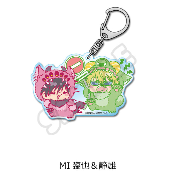 杜拉拉×x2' 亞加力鑰匙圈 MI Rinya & Shizuo