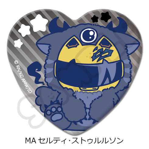 Durarara!×x2' 心型罐頭徽章 MA Serti Sturluson