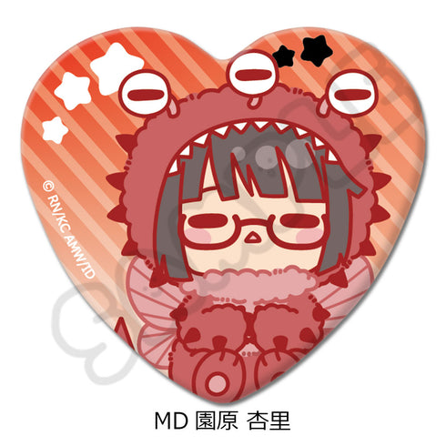 杜拉拉×心形罐徽章 MD 园原安利