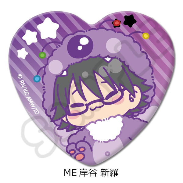 Durarara!×x2' 心型罐子徽章 ME 岸谷真良