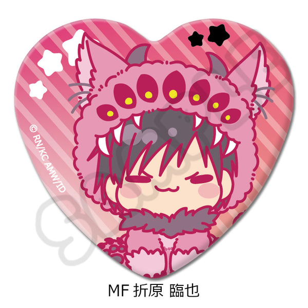 杜拉拉×x2' 心型罐頭徽章 MF Orihara Rinya