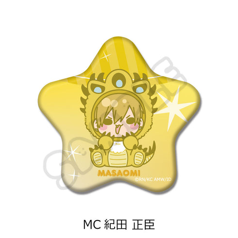 杜拉拉×x2' 星形罐徽章 MC Masaomi Kida