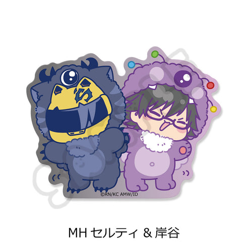 杜拉拉×x2' 透明貼紙 MH Serti & Kishitani