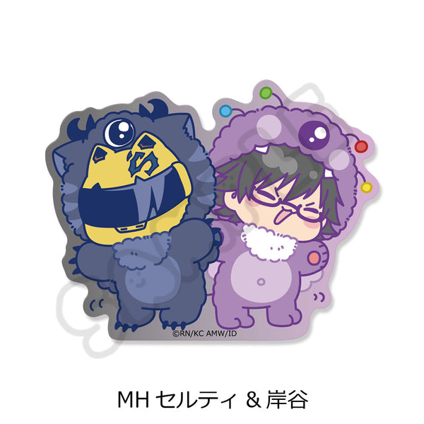 杜拉拉×x2' 透明貼紙 MH Serti & Kishitani