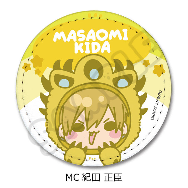 杜拉拉×x2' 皮革徽章 (圓形) MC Masaomi Kida