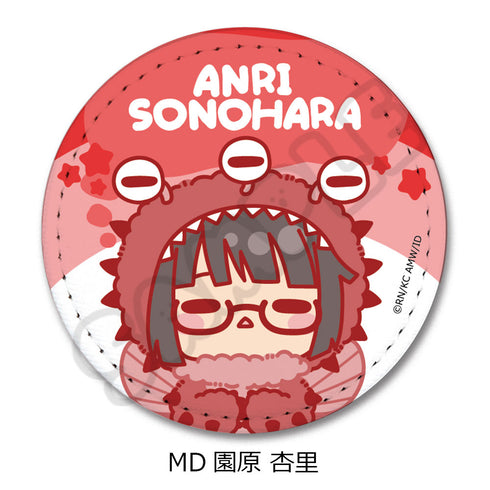 Durarara!×x2' 皮革徽章(圆形)MD 园原安里