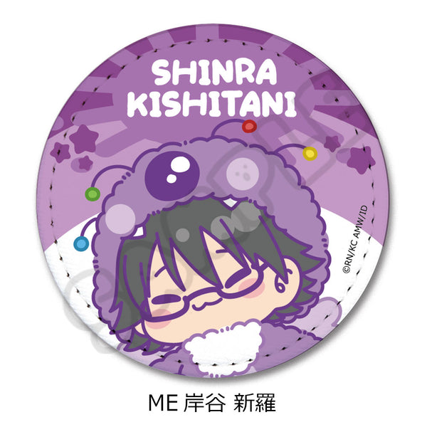 『デュラララ!!×2』レザーバッジ(丸形) ME 岸谷新羅