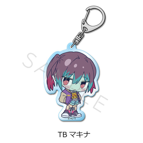 『銀河特急 ミルキー☆サブウェイ』アクリルキーホルダー ちぽっけ TB マキナ