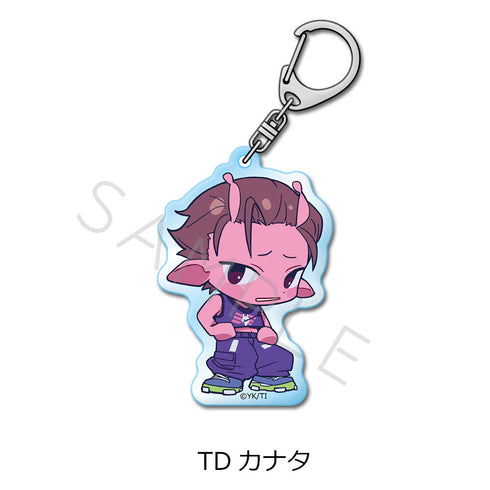 『銀河特急 ミルキー☆サブウェイ』アクリルキーホルダー ちぽっけ TD カナタ