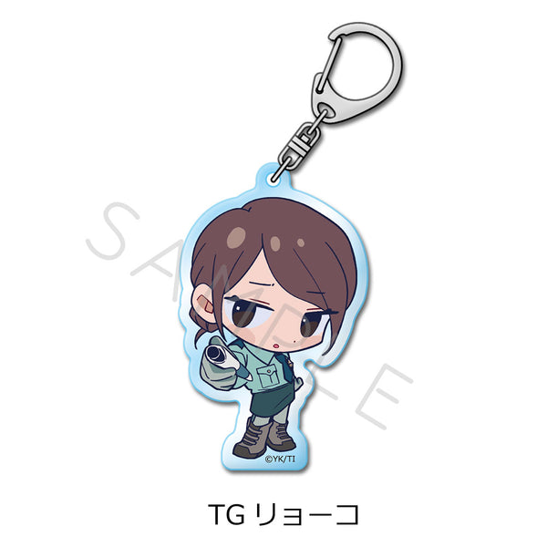 『銀河特急 ミルキー☆サブウェイ』アクリルキーホルダー ちぽっけ TG リョーコ