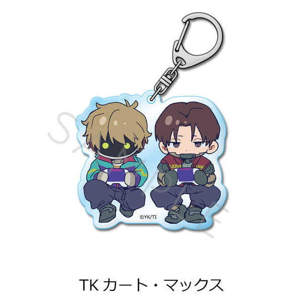 『銀河特急 ミルキー☆サブウェイ』アクリルキーホルダー ちぽっけ TK カート・マックス