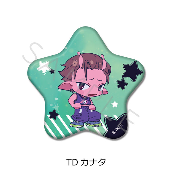 『銀河特急 ミルキー☆サブウェイ』星型缶バッジ ちぽっけ TD カナタ