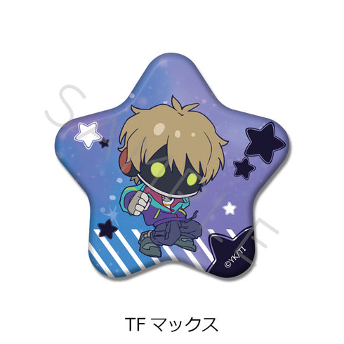 『銀河特急 ミルキー☆サブウェイ』星型缶バッジ ちぽっけ TF マックス