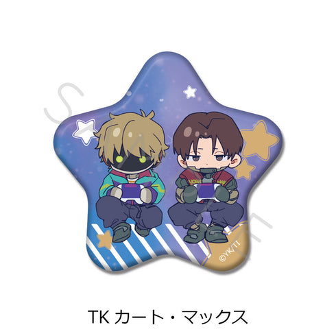 『銀河特急 ミルキー☆サブウェイ』星型缶バッジ ちぽっけ TK カート・マックス