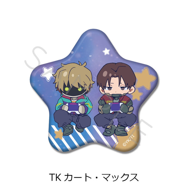 『銀河特急 ミルキー☆サブウェイ』星型缶バッジ ちぽっけ TK カート・マックス