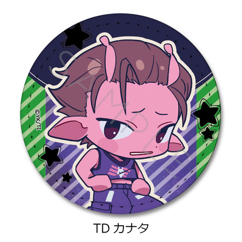 『銀河特急 ミルキー☆サブウェイ』レザーバッジ(丸形) ちぽっけ TD カナタ