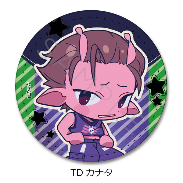 『銀河特急 ミルキー☆サブウェイ』レザーバッジ(丸形) ちぽっけ TD カナタ