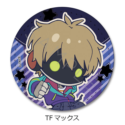 『銀河特急 ミルキー☆サブウェイ』レザーバッジ(丸形) ちぽっけ TF マックス