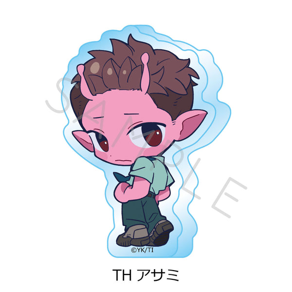 『銀河特急 ミルキー☆サブウェイ』アクリルミニブロック ちぽっけ TH アサミ