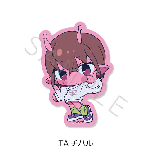 『銀河特急 ミルキー☆サブウェイ』クリアカードステッカー ちぽっけ TA チハル