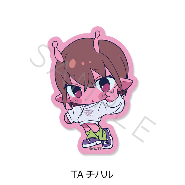 『銀河特急 ミルキー☆サブウェイ』クリアカードステッカー ちぽっけ TA チハル